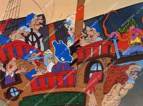 crp-10822 1977 animated characters Captain Contagious cartoon film Raggedy Ann & Andy crp-10822