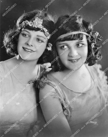 crp-10879 1920's child danceers dance team Tula Belle & Ebba Mona Angelus Sisters crp-10879