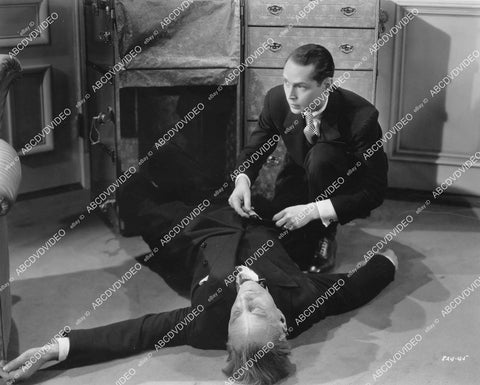 crp-10999 1935 Franchot Tone, Henry Kolker film One New York Night crp-10999