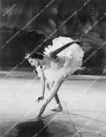 crp-01100 1930's ballet dancer Yvette Chauvire All-Dance Film Program Ballerina at Esquire Theatre crp-01100