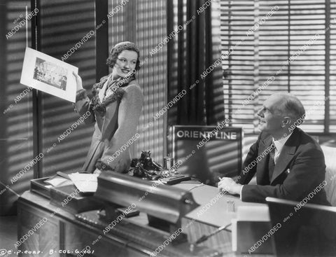 crp-11035 1935 Peggy Conklin, Wyrley Birch film One Way Ticket crp-11035