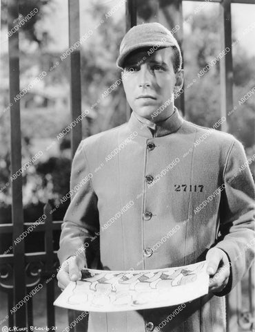 crp-11038 1935 Lloyd Nolan in the big house film One Way Ticket crp-11038