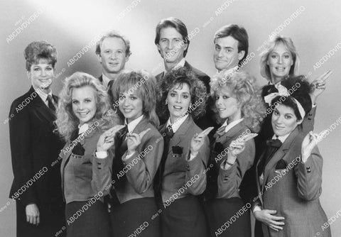 crp-11060 1986 Vicki Frederick, Donald Most, Sandahl Bergman, Julia Montgomery, Judy Landers +++ film Stewardess School crp-11060