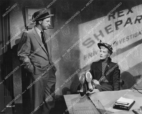 crp-11061 1951 Dick Powell, Joyce Holden film You Never Can Tell crp-11061