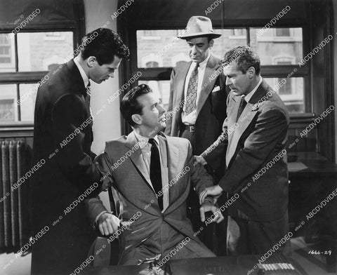 crp-11076 1951 Anthony George, Dick Powell, Lou Polan, Frank Gerstle film You Never Can Tell crp-11076