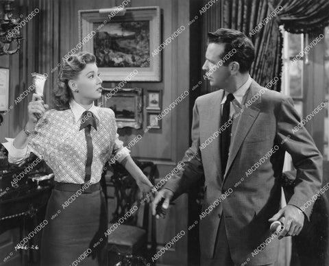 crp-11088 1951 Peggy Dow, Dick Powell film You Never Can Tell crp-11088