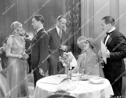 crp-11111 1930 Marion Shilling, Raymond Hackett, H.B. Warner, Irene Rich film On Your Back crp-11111