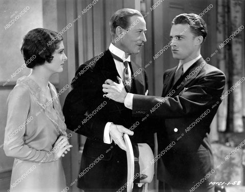 crp-11113 1930 Raymond Hackett, H.B. Warner, Irene Rich film On Your Back crp-11113