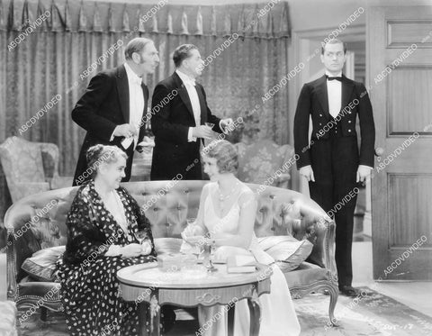 crp-11170 1931 C Aubrey Smith, Reginald Owen, Beryl Mercer, Irene Purcell, Robert Montgomery film The Man in Possession crp-11170