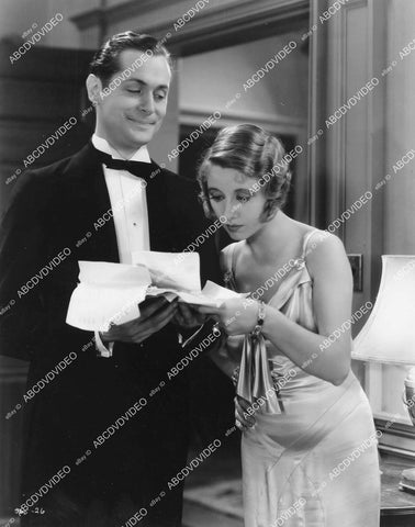 crp-11176 1931 Robert Montgomery, Irene Purcell film The Man in Possession crp-11176