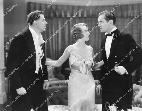 crp-11191 1931 Reginald Owen, Robert Montgomery, Irene Purcell film The Man in Possession crp-11191