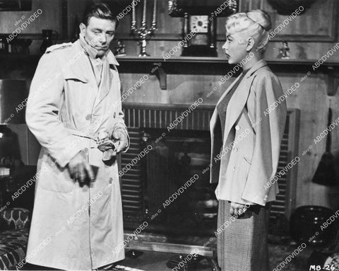 crp-11290 1955 Barbara Payton, Paul Langton film Murder Is My Beat crp-11290