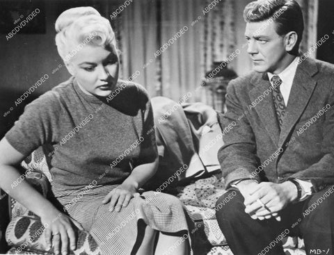 crp-11292 1955 Barbara Payton, Paul Langton film Murder Is My Beat crp-11292