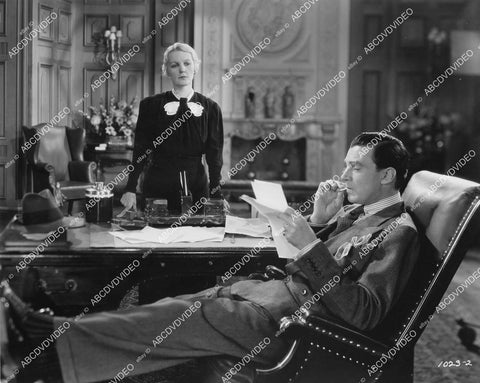 crp-11320 1938 Nana Bryant & Walter Pidgeon film Man-Proof crp-11320