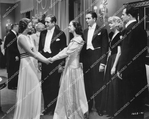 crp-11322 1938 Myrna Loy, John Miljan, Rosalind Russell, Leonard Penn, Joyce Compton film Man-Proof crp-11322