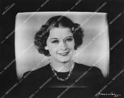 crp-11513 1937 Betty Goodwin NBC Television announcer experimental broadcast w 461 lines of resolution crp-11513