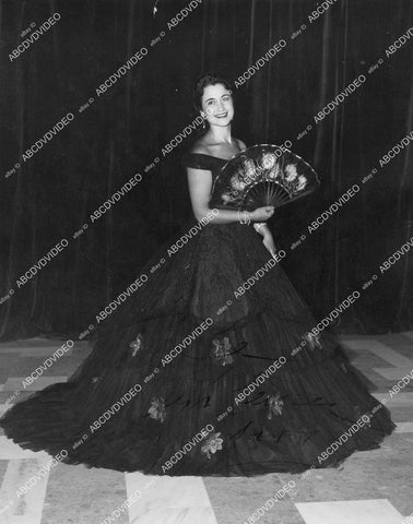 crp-11554 1930's music opera singer unknown female singer w genuine autograph but I cant make it out crp-11554