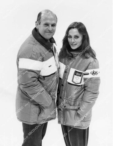 crp-11591 1984 Dick Buttons, Peggy Fleming TV 1984 Winter Olympics crp-11591