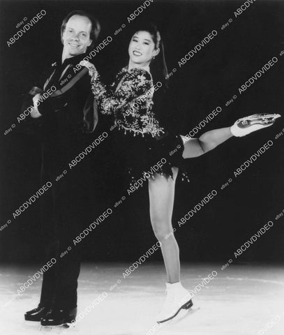 crp-11623 1995 ice skaters Scott Hamilton & Kristi Yamaguchi TV Symphony on Ice crp-11623