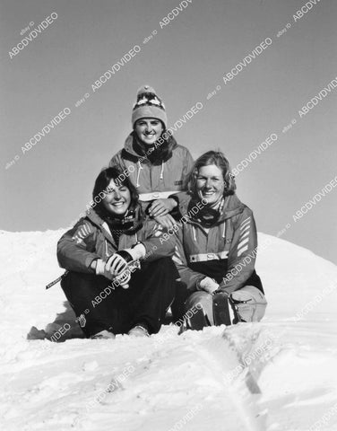 crp-11627 1984 Christin Cooper, Tamara McKinney, Cindy Nelson TV Olympic Winter Games crp-11627