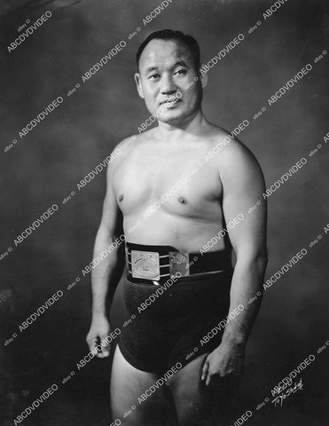 crp-11711 1935 Japanese pro wrestler Tetsura Higami crp-11711