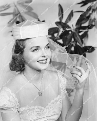 crp-11739 1940's pretty Bunny Hollander model and bridal fashion designer in new pillbox hat crp-11739