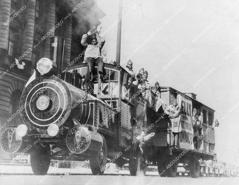 crp-11787 1936 news photo historic Cleveland Ohio French box car for troop transport WWI American Legion parade crp-11787