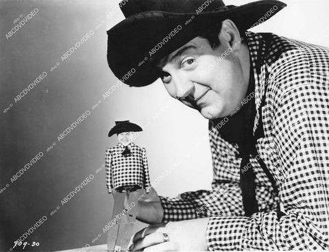 crp-11814 1940's Smiley Burnette w hand finger puppet of self crp-11814