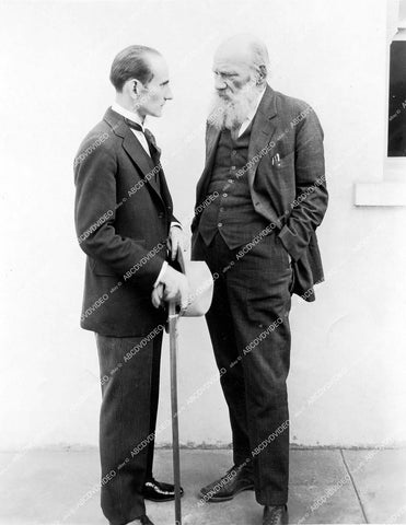 crp-11859 1909 Russian author Leo Tolstoy and his son documentary short silent film Count Tolstoi crp-11859