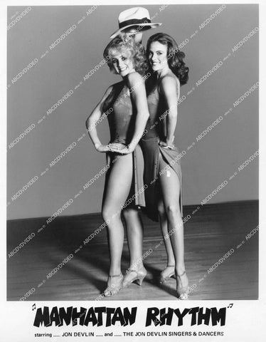 crp-11998 1970's jon Devlin sexy singers & dancers Broadway play Manhattan Rhythm crp-11998