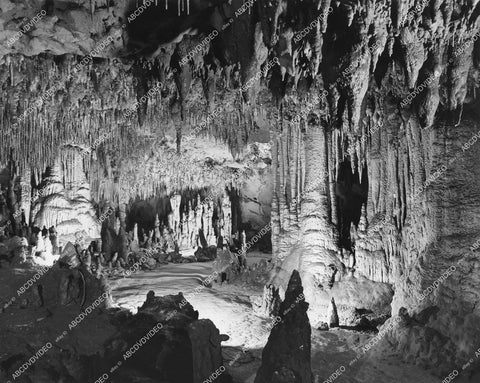 crp-12070 1950's scenic nature underground stalagmite cave Marianna Florida Caverns State National Park crp-12070
