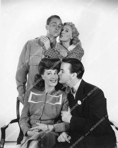 crp-12079 1944 Joan Davis, Bob Haymes, Judy Clark, John Hubbard film Beautiful But Broke crp-12079