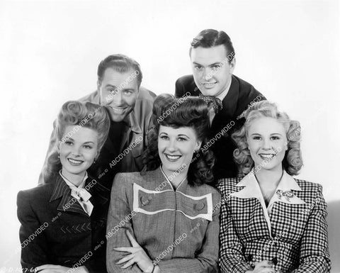 crp-12087 1944 Joan Davis, Bob Haymes, Judy Clark, John Hubbard, Jane Frazee film Beautiful But Broke crp-12087