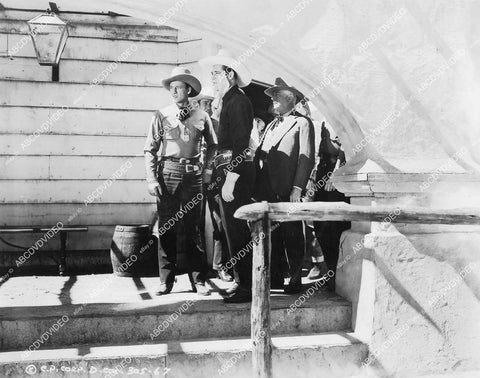 crp-12156 1938 Bob Nolan, Charles Starrett, Ed Le Saint film West of Cheyenne crp-12156