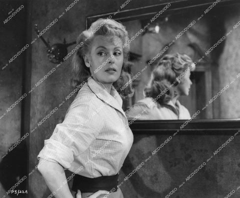 crp-12602 1956 Arlene Dahl at the mirror film Wicked as They Come crp-12602