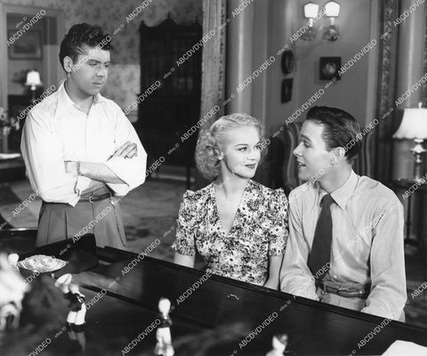 crp-12637 1941 William Tracy, Martha O'Driscoll, Kenneth Howell film Her First Beau crp-12637