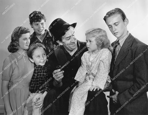 crp-12726 1940 Victor Killian, Charles Peck, Edith Fellows, Tommy Bond, Bobby Larson, Dorothy Anne Seese film Out West w the Peppers crp-12726