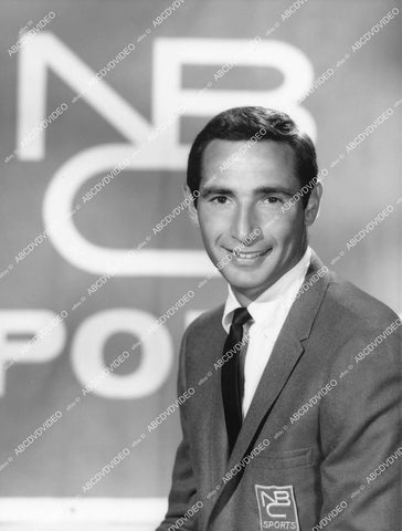 crp-12772 1970's NBC sportscaster MLB legend Sandy Koufax portrait crp-12772