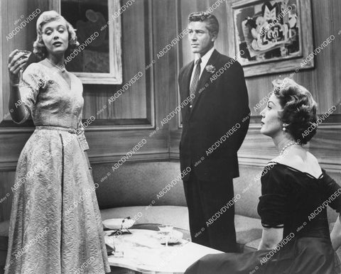 crp-01277 1954 Chris White, Efrem Zimbalist Jr, Louise Allbritton soap opera TV Concerning Miss Marlowe crp-01277