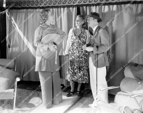 crp-12816 1935 Louise Fazenda, Viva Tattersall, E.E. Clive film The Widow from Monte Carlo crp-12816