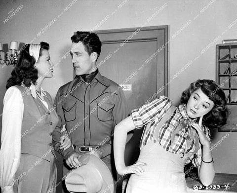 crp-12842 1946 Dusty Anderson, Ken Curtis, Jeff Donnell film Singing on the Trail crp-12842