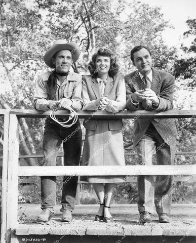 crp-12863 1946 Ken Curtis, Jeff Donnell, Mark Roberts film Cowboy Blues crp-12863