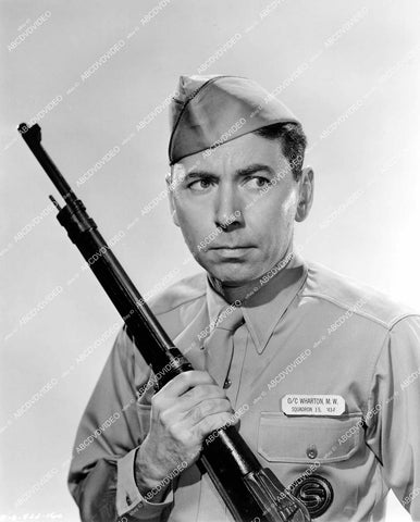 crp-12874 1945 Alexander Knox portrait in uniform film Over 21 crp-12874