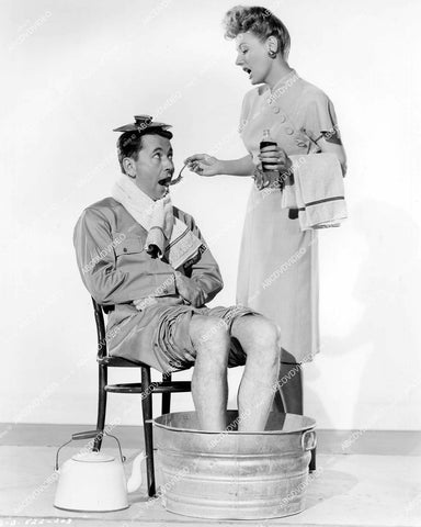 crp-12883 1945 Alexander Knox has Irene Dunne nurse a cold film Over 21 crp-12883