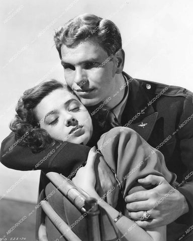 crp-12896 1945 Loren Tindall, Jeff Donnell portrait film Over 21 crp-12896