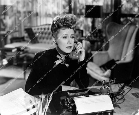 crp-12916 1945 Irene Dunne on the telephone film Over 21 crp-12916