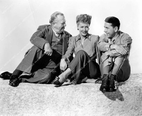 crp-12919 1945 Charles Coburn, Irene Dunne, Alexander Knox film Over 21 crp-12919