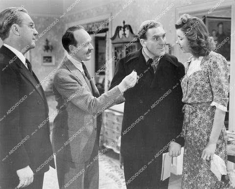 crp-12955 1945 photo William Bendix, Mary Treen, Byron Foulger film Don Juan Quilligan crp-12955