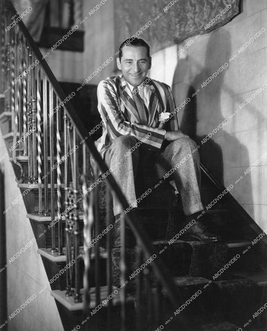 crp-13169 1930's William Stage Boyd relaxing at home crp-13169