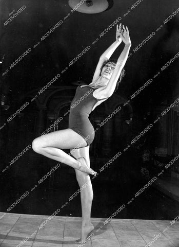 crp-13273 1959 sexy French actress Dany Saval in dance pose crp-13273